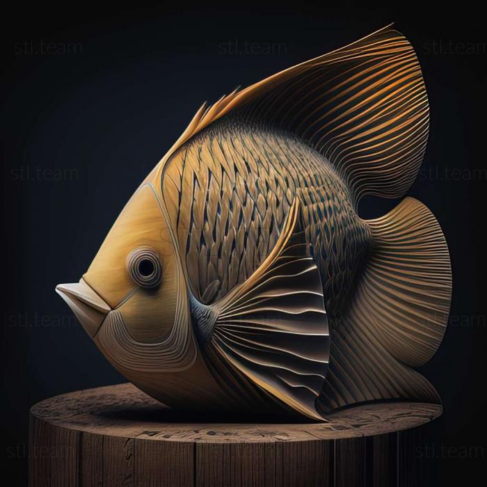 3D модель Нашийник Chaetodon (STL)